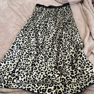 Leopard print small Victoria’s Secret skirt